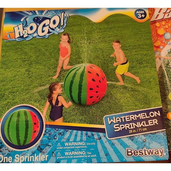 H2O Go! 28in Watermelon Sprinkler Ball‎ - Picture 1 of 2